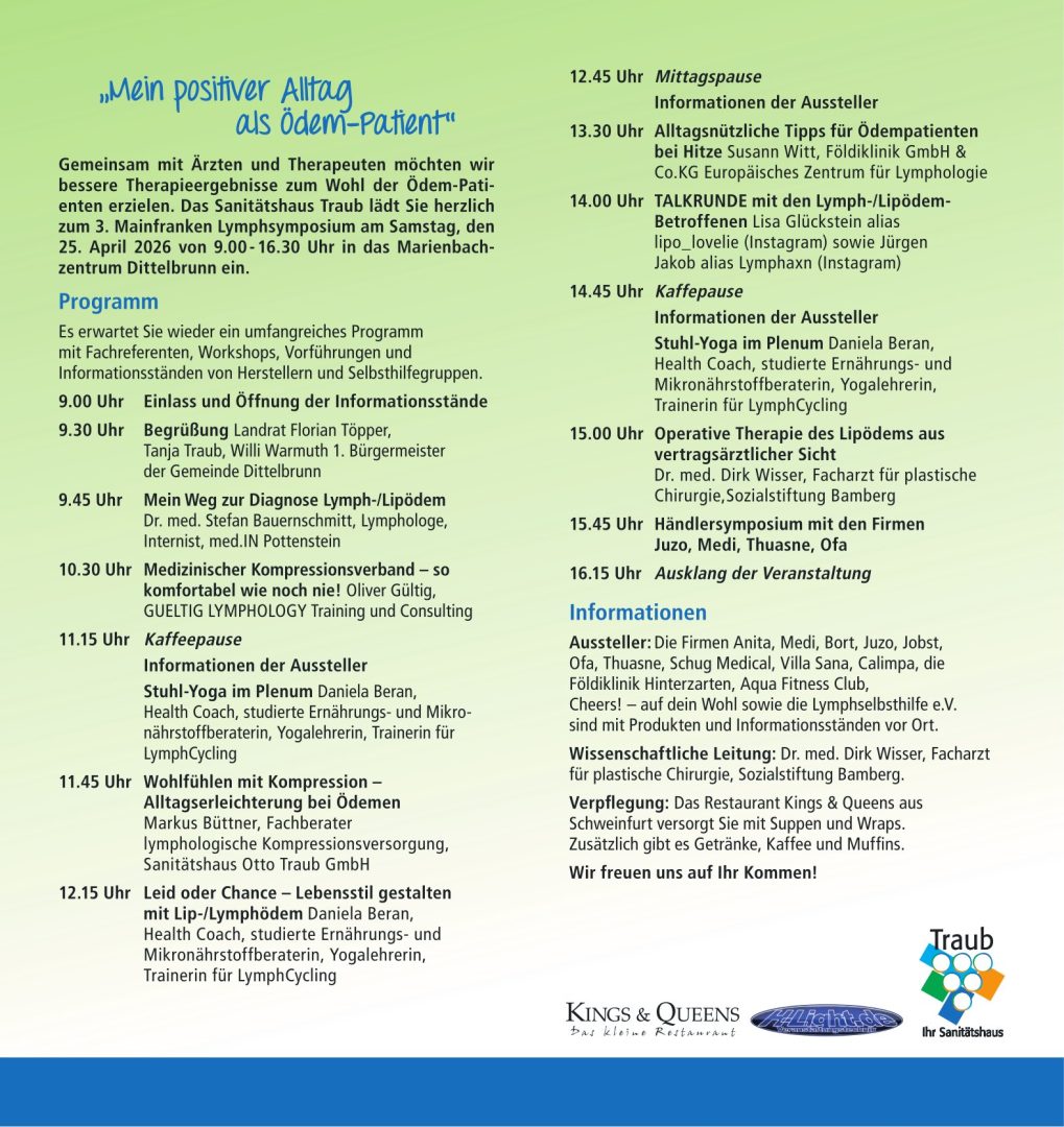 Lymphsymposium 25.04.2026 Seite 2